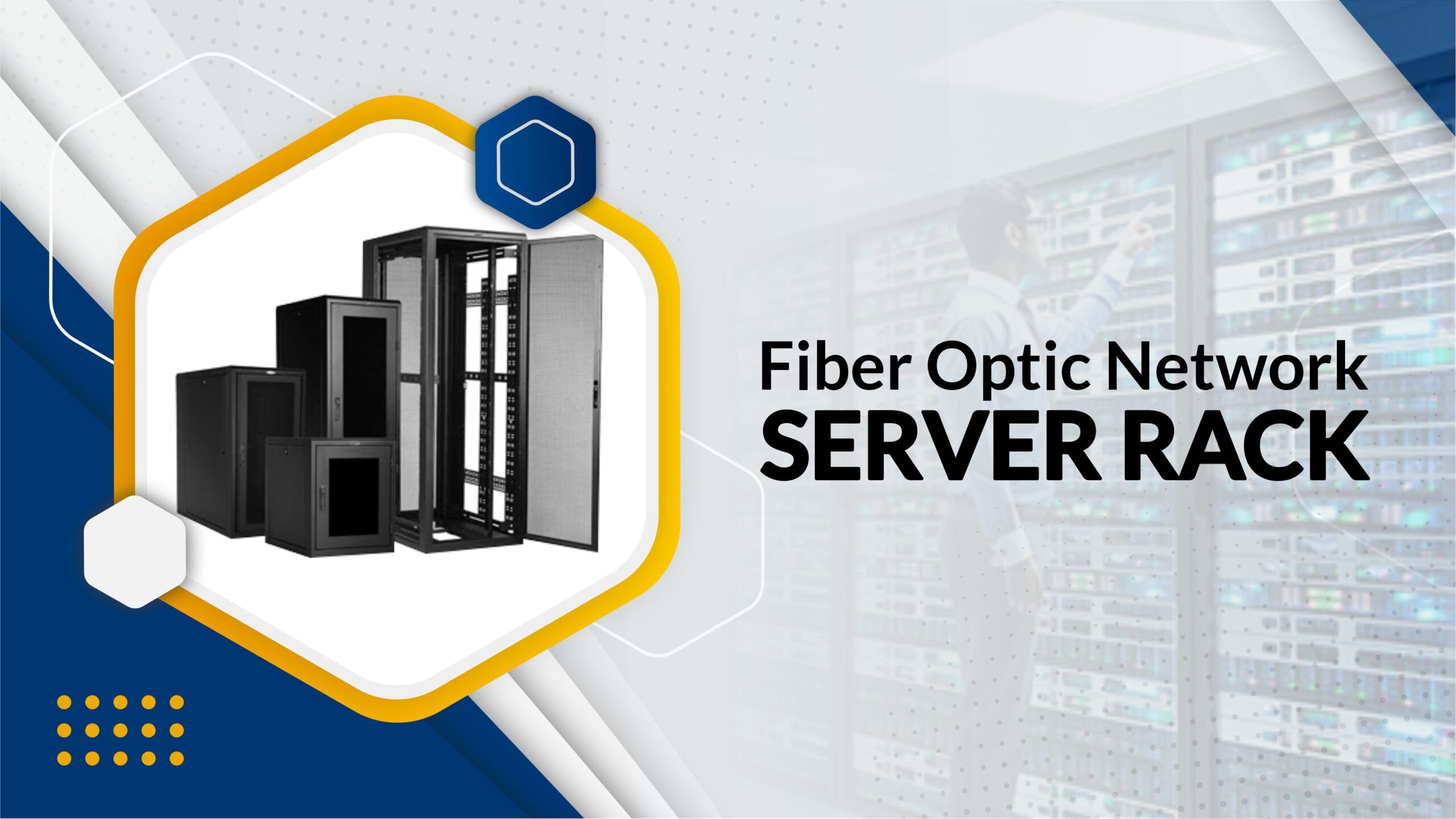 Fibre Optic Network Server Racks